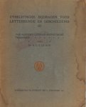 Koe, A.C.S. de. - Van Alphen's literair aesthetische theorieën.