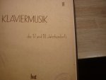 Div. Componisten - Klaviermusik des 17. und 18. Jahrhunderts; Band I (leicht), Band II (mittel), Band III (mittel bis schwer) ausgewahlt / bearbeitet von Kurt Herrmann