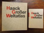 Haack, Hermann (red.) - Haack Großer Weltatlas + Registerband