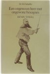 dr. H.J. Scheffer - Henri Tindal - een ongewoon heer met ongewone besognes
