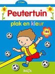  - Plak en kleur: voetballer (2-3 jaar)