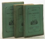 Mons - Annales. - Annales du Cercle Archéologique de Mons. Tome 1. 1re livrasion, tome 2 & tome 3. [ 3 volumes ].