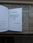 Hulkenberg, A.M. - De dichtstukjes van P.L.A. Bakker Azn te Hillegom 1856