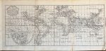 Lindeman, O. - Cartography World 1775 | Engraving and etching of the world: Zeekaart (map of the sea's) tonende afwijkingen van het kompas (deviations compass), made in 1775, 1 p.
