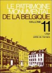 Coll. - patrimoine monumental de la Belgique - Volume 11: Li ge/entit  de Verviers