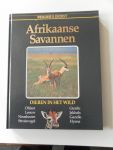 Sauvage Vie,  vert. Honders J. Illustrator : div. fotografen  - Afrikaanse Savannen. Dieren in het wild. Olifant, Leeuw. Neushoorn enz