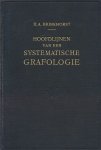 Brinkhorst, H.A. - Hoofdlijnen van een systematische grafologie. Met 35 illustraties