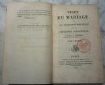 Vazeille - Traité du Mariage, de la puissance maritale et du la puissance paternelle (2delen compleet)