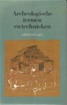 Sarah Champion - Archeologische termen en technieken