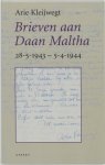 A. Kleijwegt - Brieven Aan Daan Maltha