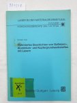 Volz, Robert: - Optimiertes Beschichten von Gußeisen-, Aluminium- und Kupfergrundwerkstoffen mit Lasern (Laser in der Materialbearbeitung) : Volz, Robert: - Optimiertes Beschichten von Gußeisen-, Aluminium- und Kupfergrundwerkstoffen mit Lasern (Laser in der Materialbearbeitung) :