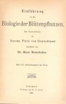 Meierhofer, Dr. H. - Biologie der Blütenpflanzen