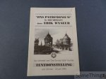 Erik Wyseur. - Ons patrimonium in aquarellen.