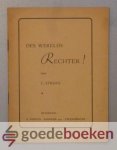 Struys, C. - Des Werelds rechter!