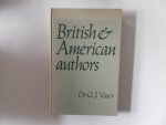Visser, G.J. - British & American authors