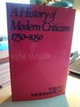 Wellek Rene - A History of modern Criticism 1750/1950 deel 2 the Romantic Age