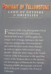 Paterson David William - Portrait of Yellowstone   Land of Geysers & Grizzlies