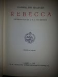 Maurier, Daphne du - Rebecca Vertaald door Dr. J.M.C. van Dietsch
