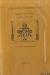 Offenberg, Adriaan K. - e.a. - Bibliotheca Rosenthaliana. Department of Hebraica and Judaica. An introduction for foreign researchers