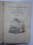 -. - Jaar- en zakboekje der kunst en wetenschap bevorderende maatschappij onder de zinspreuk V.W.