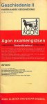 Vries, Sj. de - Agon examengidsen Geschiedenis II