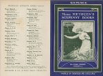 METHUEN & Co. - Messrs. Methuen's Sixpenny Books. (Publisher's advertising folder).