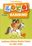  - Loco Bambino Indiaan Bonte Veder 3-5 jaar
