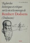 Meerbeeck, P.J. van - Recherches historiques et critiques sur la vie et les ouvrages de Rembert Dodoens (Dodonaeus)