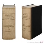 Georges, Karl Ernst. - Ausführliches Lateinisch-Deutsches Handwörterbuch. Aus den Quellen zusammengetragen und mit besonderer Bezugnahme auf Synonymik und Antiquitäten unter Berücksichtigung der besten Hilfsmittel. 14. Auflage. Nachdruck der Achten Verbesserten und ...