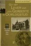 Graaf, G.H. van de - Uit het leven van een gemeente in oorlogstijd / hervormd Charlois 1940-1945
