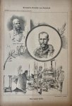 Braakensiek, Johan (1858-1940) - [Original lithograph/lithografie by Johan Braakensiek] Kroonprins Rudolph van Oostenrijk, 10 Februari 1889, 1 pp.