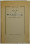 HASAERT, J. - Essai de sociologie et notes doctrinales conjointes.