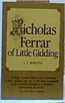 Maycock, A.L. - NICHOLAS FERRAR OF LITTLE GIDDING