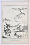 Braakensiek, Johan (1858-1940) - [Original lithograph/lithografie by Johan Braakensiek] Engeland's hoop op vrede, 18 Mei 1902, 1 pp.