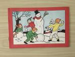  - Colouring Book with on the front cover a snowman  and 4 children. On the back cover 102/59