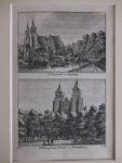 Arnhem. - S. Walburg te Arnhem/ S. Walburgs Plein te Arnhem, 1737.