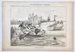 Braakensiek, Johan (1858-1940) - [Original lithograph/lithografie by Johan Braakensiek] De voorbereiding voor de verkiezingen, 21 April 1901, 1 pp.