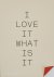 I love it. What is it? The ...