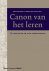 Manon Ruijters - De canon van het leren