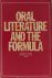 Stolz, Benjamin A.  Richard S. Shannon (eds.). - Oral literature and the formula.