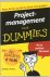Voor Dummies - Projectmanag...