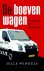 De boevenwagen onderweg met...
