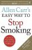 Alan Carr 54457 - Allen Carr's Easy Way to Stop Smoking Revised edition