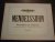 Mendelssohn-Bartholdy, Felix; (1809-1847) - Ouverturen zu 4 Handen (Neue ausgave von Richard Kleinmichel)