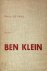 Ben Klein [Paul de Vree bel...