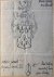 [Van Dam van Isselt family crest] - Wapenkaart/Coat of Arms: Original preparatory drawing of Van Dam van Isselt Coat of Arms/Family Crest, 1 p.
