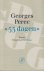 Perec, Georges - 53 dagen. Roman