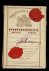 Redactie - spaarbankboekje Rijkspostspaarbank als mapje met boekje appeltje voor de dorst, postzegels en aanbiedings brief i.v.m. 100 jarig jubileum 1881-1981 postgiro rijkspostpostspaarbank uitsluitend voor medewerkers postgiro/rijkspostspaarbank