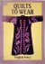 Virginia Avery - Quilts to Wear