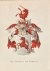  - [Heraldic coat of arms] Coloured coat of arms of the van Brienen van Ramerus family, family crest, 1 p.